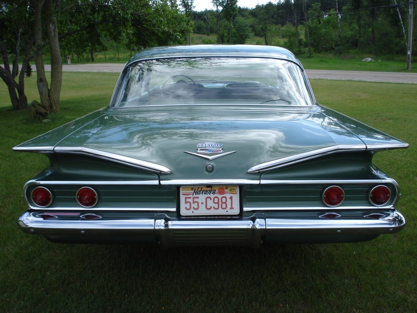 1960 Bel Air 4 door Sedan green 39kmiles 06.jpg